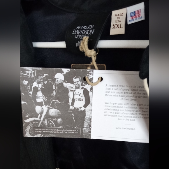 Harley-Davidson Western Long Sleeve snap button Embroidered Shirt  XXL - Picture 4 of 4